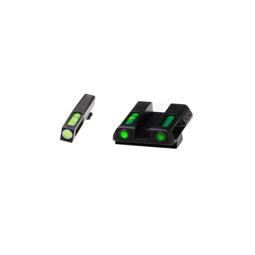 HIVIZ LiteWave H3 Sight for Glock | Tritium + Fiber-Optic