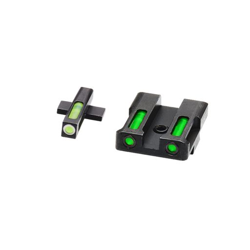 HIVIZ LiteWave H3 Sight Set for Springfield XD | Tritium/Fiber-Optic