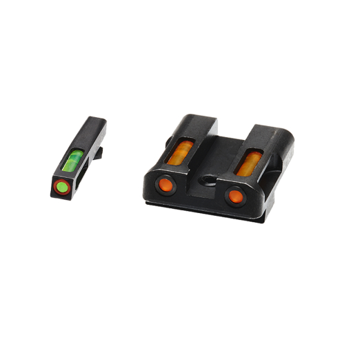 HIVIZ LiteWave H3 Tritium/Fiber-Optic Sight Set for Glock