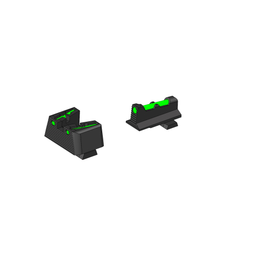 HIVIZ® LiteWave® Fiber-Optic Co-Witness Sight Set for SIG P320/365 product image