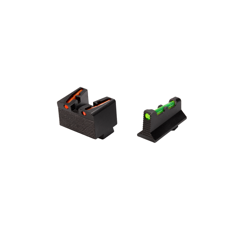 HIVIZ® LiteWave® Fiber-Optic Co-Witness Sight Set for Glock MOS